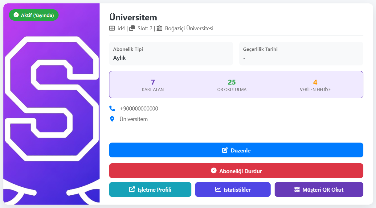 İçerik Yönetim Paneli
